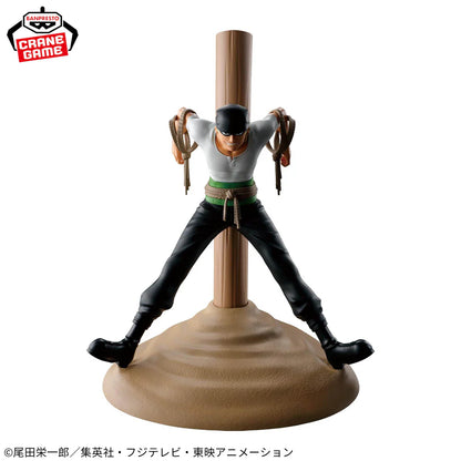 One Piece Fig Life! Pirate Hunter Zoro Statue
