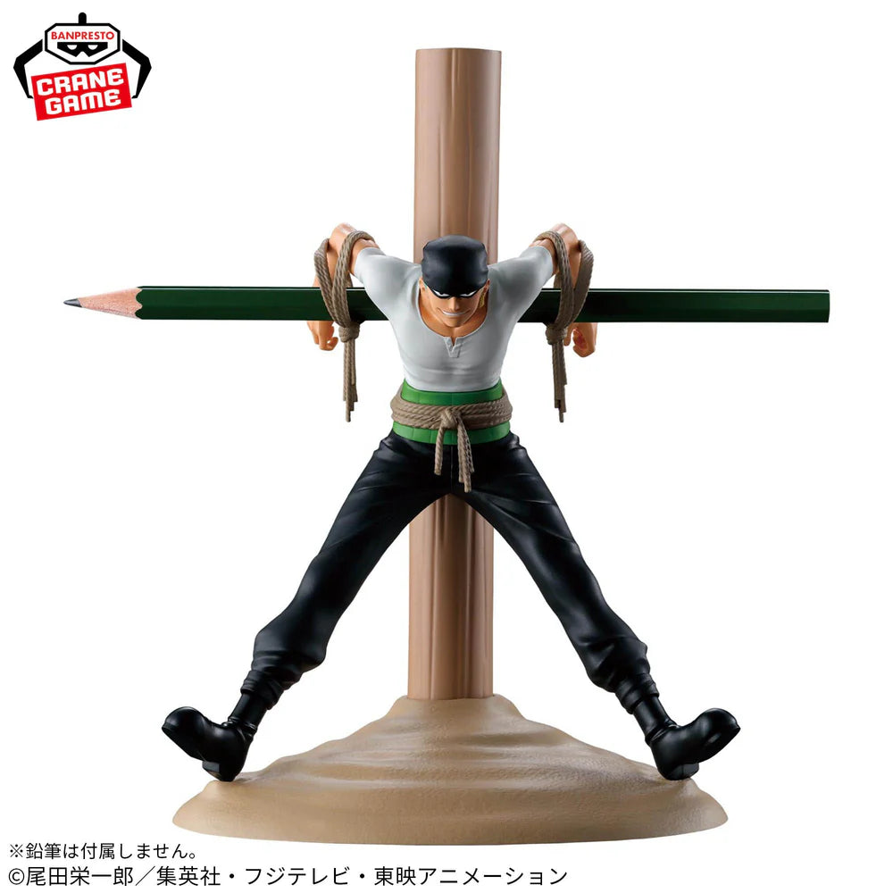One Piece Fig Life! Pirate Hunter Zoro Statue
