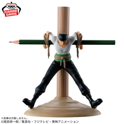 One Piece Fig Life! Pirate Hunter Zoro Statue