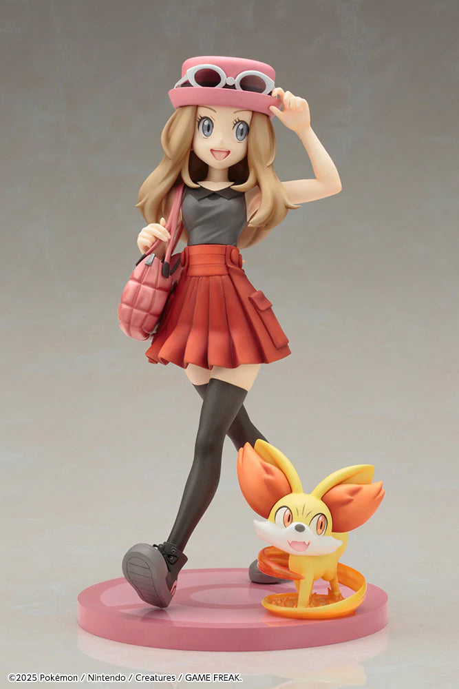 Pokemon Serena with Fennekin ArtFX J 1:8 Scale Statue