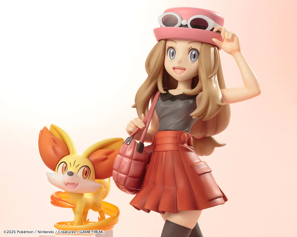 Pokemon Serena with Fennekin ArtFX J 1:8 Scale Statue
