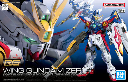 Mobile Suit Gundam Wing - Wing Gundam Zero Real Grade 1:144 Scale Model Kit