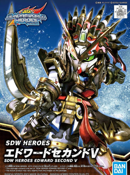 SD Gundam World Heroes Edward Second V Model Kit