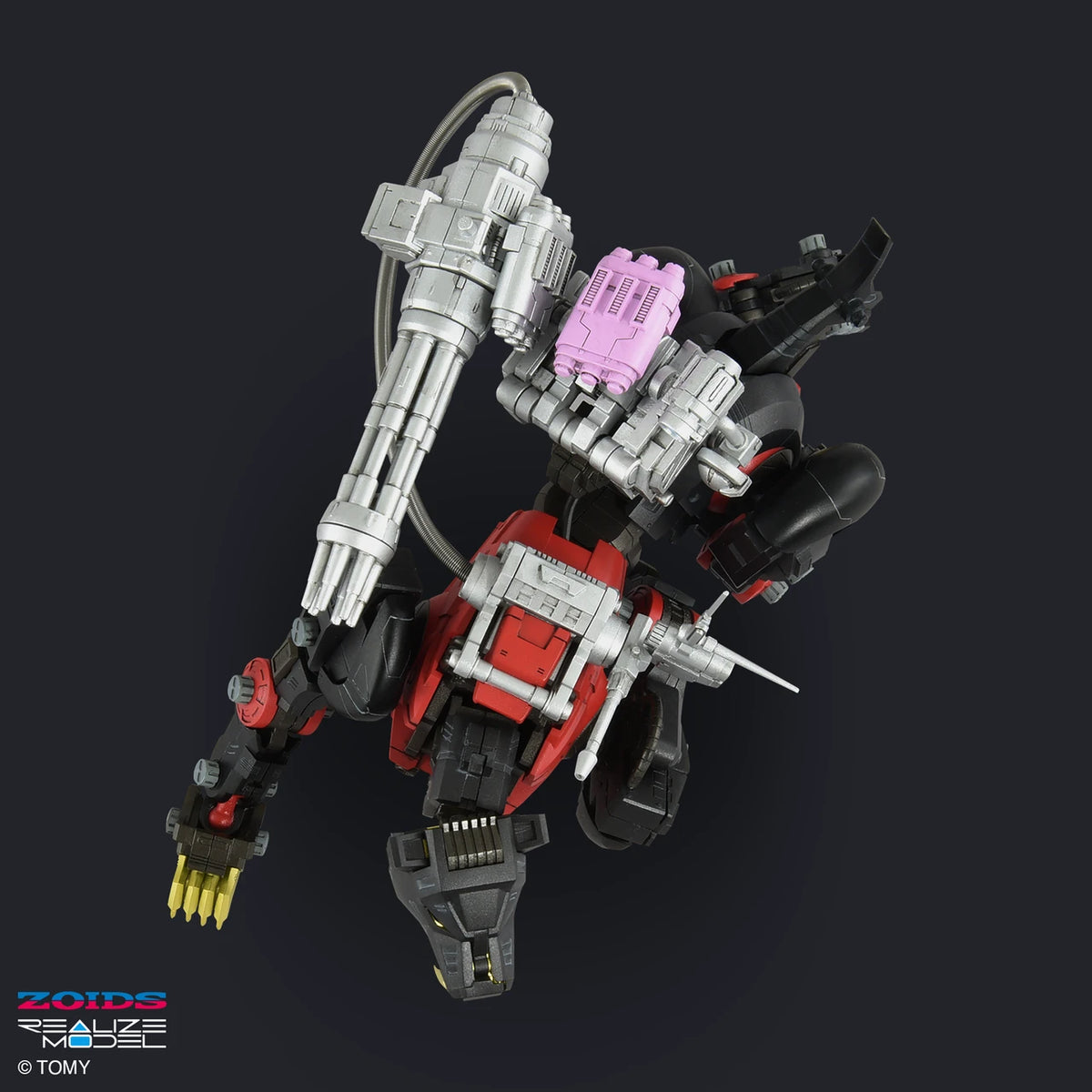 Zoids RMZ-006 Saber Tiger Schwarz Special Version Realize Model 1:100 Scale Model Kit