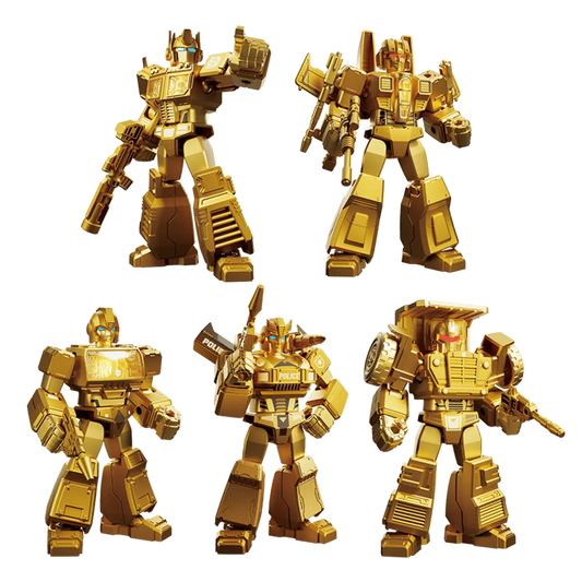 Transformers Blokees - The Golden Lagoon X Yearly Version - Model Kit [Complete Box Set of 5]