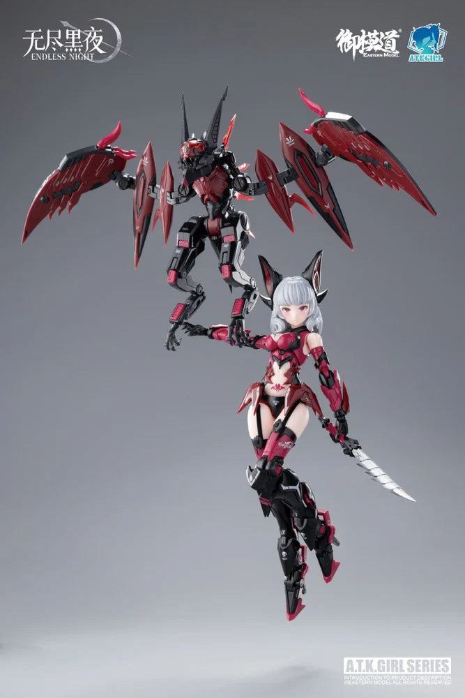 A.T.K. Girl Vampire Carmilla Endless Night Series Deluxe Edition 1:12 Scale Model Kit