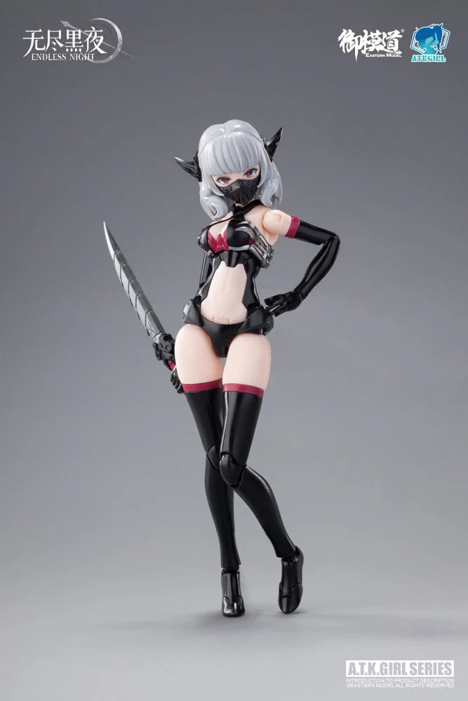 A.T.K. Girl Vampire Carmilla Endless Night Series Deluxe Edition 1:12 Scale Model Kit