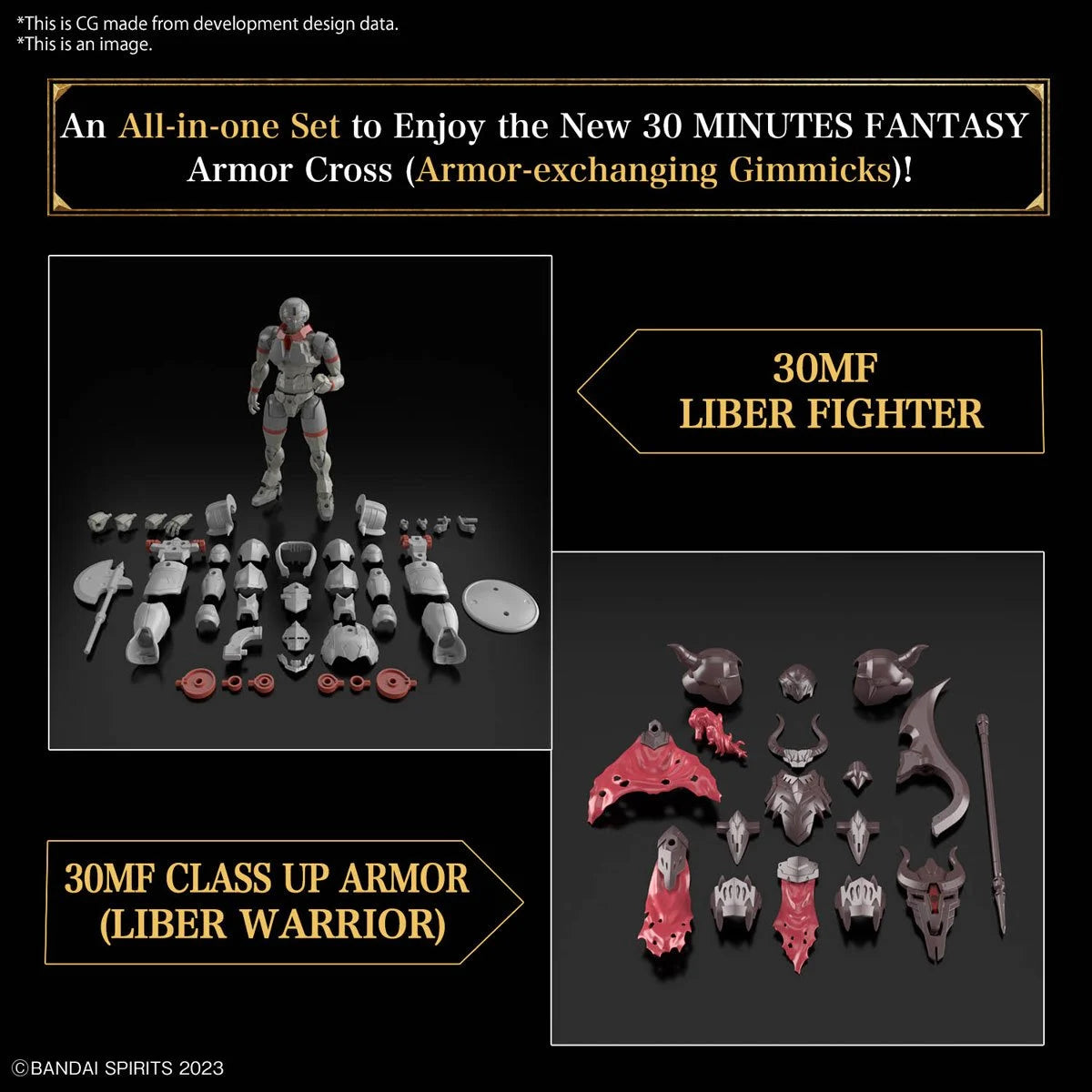 30 Minutes Fantasy Liber Warrior Model Kit