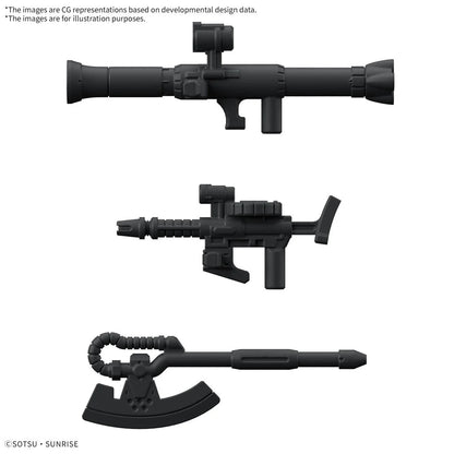 Mobile Suit Gundam CharZaku-kun DX Set with Runner Version Recreation Parts 1:1 Scale Model Kit