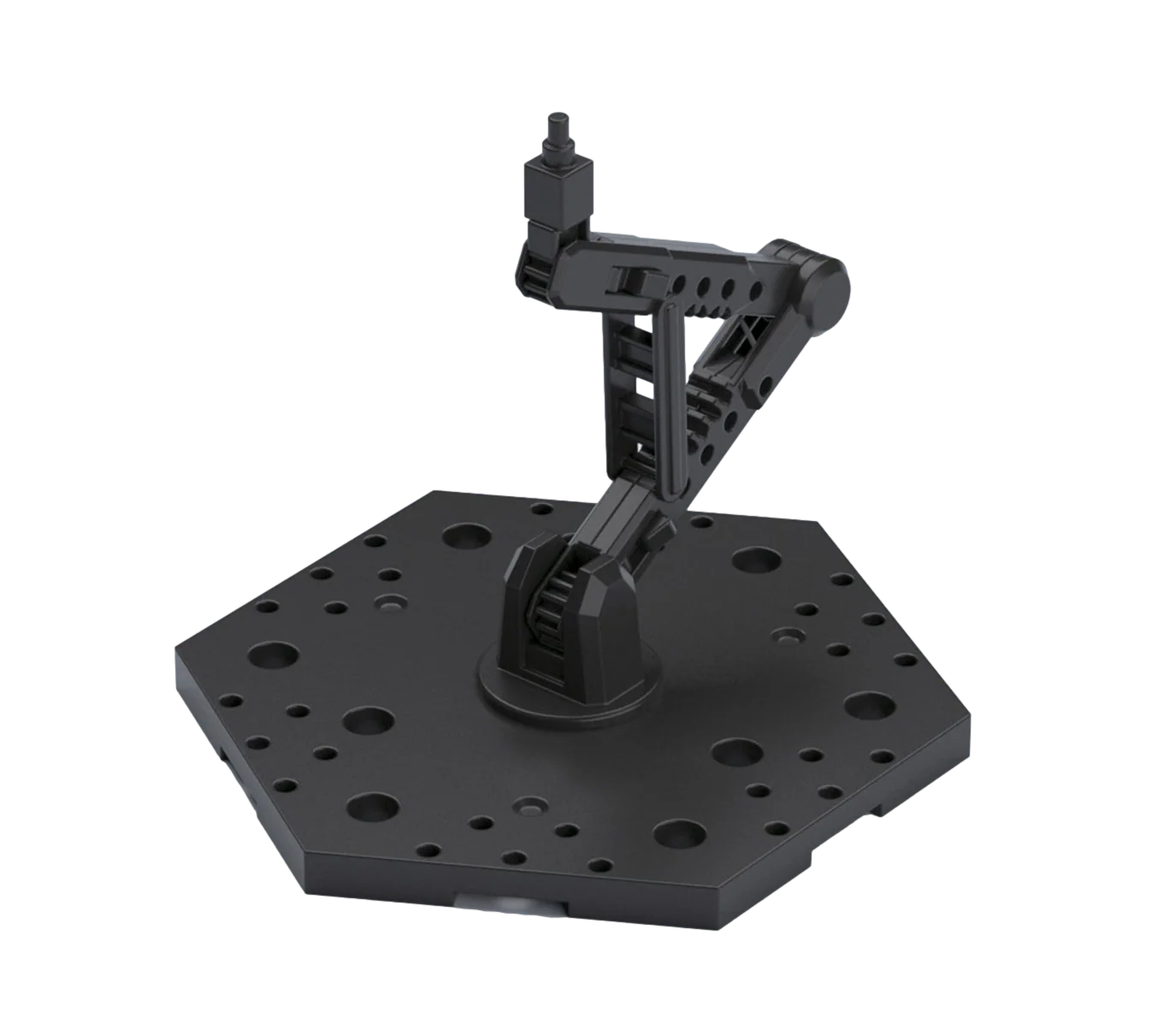 Action Base 5 Black 1:144 Scale Gundam Model Kit Display Stand