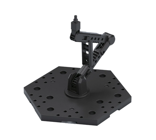 Action Base 5 Black 1:144 Scale Gundam Model Kit Display Stand