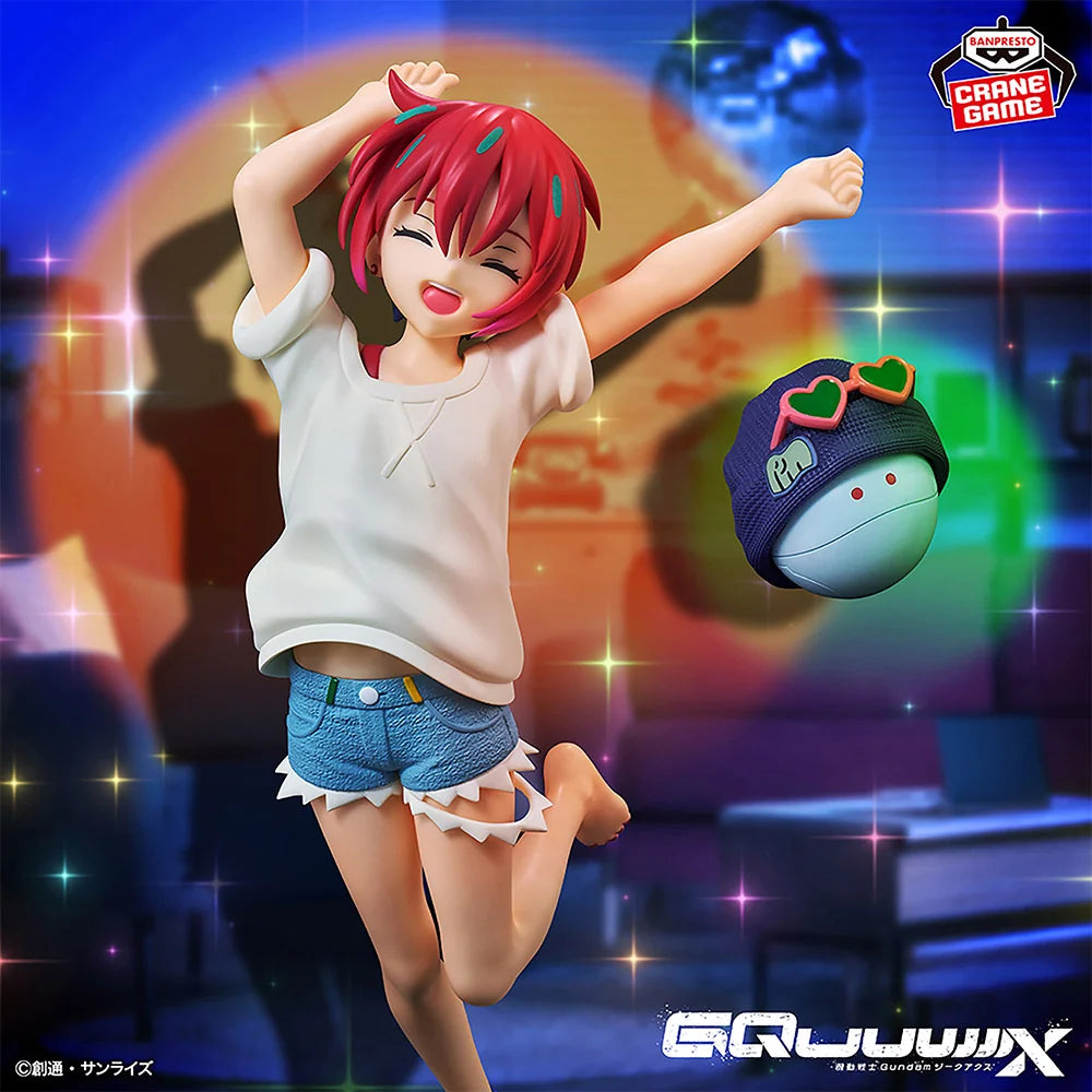 Mobile Suit Gundam GQuuuuuuX Amate Yuzuriha and Haro Ending Version Statue