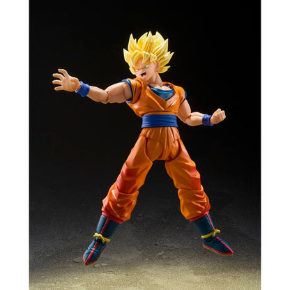Dragon Ball Z Super Saiyan Son Goku The Games Begin S.H.Figuarts Action Figure - Reissue