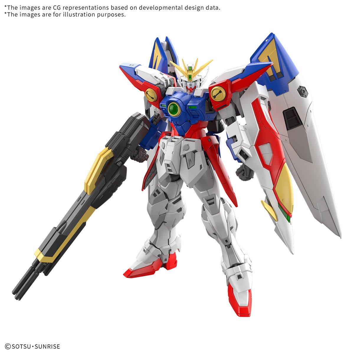 Mobile Suit Gundam Wing - Wing Gundam Zero Real Grade 1:144 Scale Model Kit