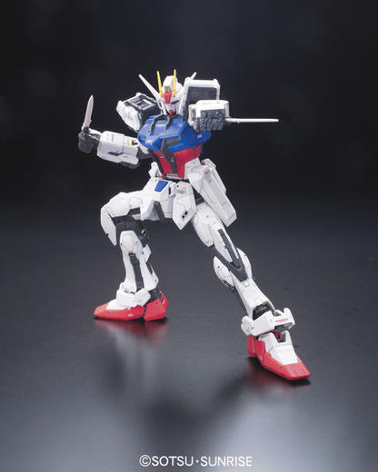 Mobile Suit Gundam Seed Aile Strike Gundam Real Grade 1:144 Scale Model Kit