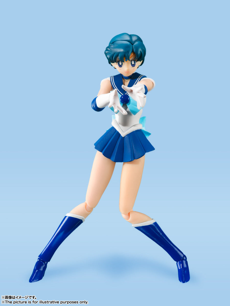 Pretty Guardian Sailor Moon Sailor Mercury [Animation Color Edition] S.H.Figuarts Action Figure