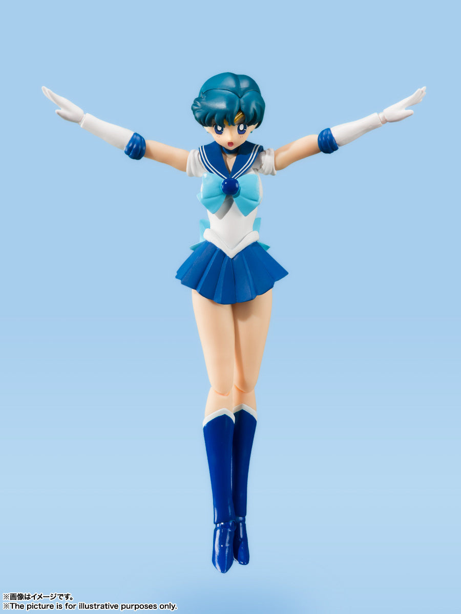 Pretty Guardian Sailor Moon Sailor Mercury [Animation Color Edition] S.H.Figuarts Action Figure