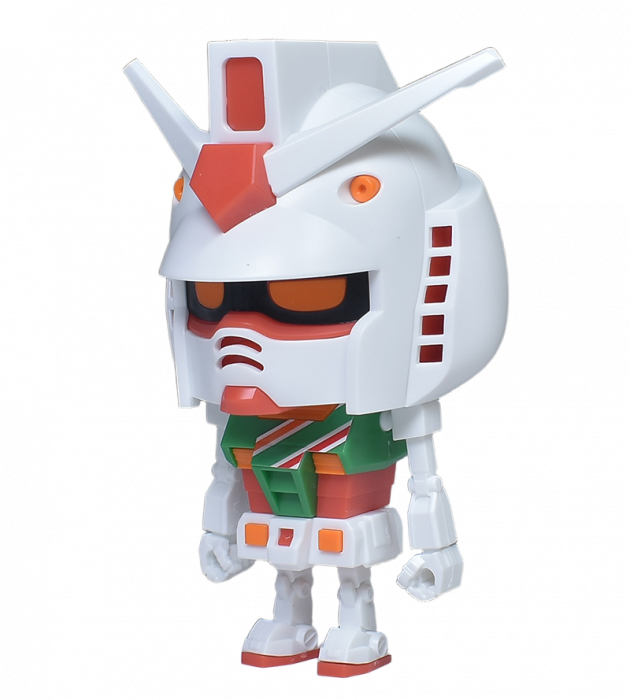 Mobile Suit Gundam Gunpla-kun 1:1 Scale Model Kit [7-Eleven Limited Color]