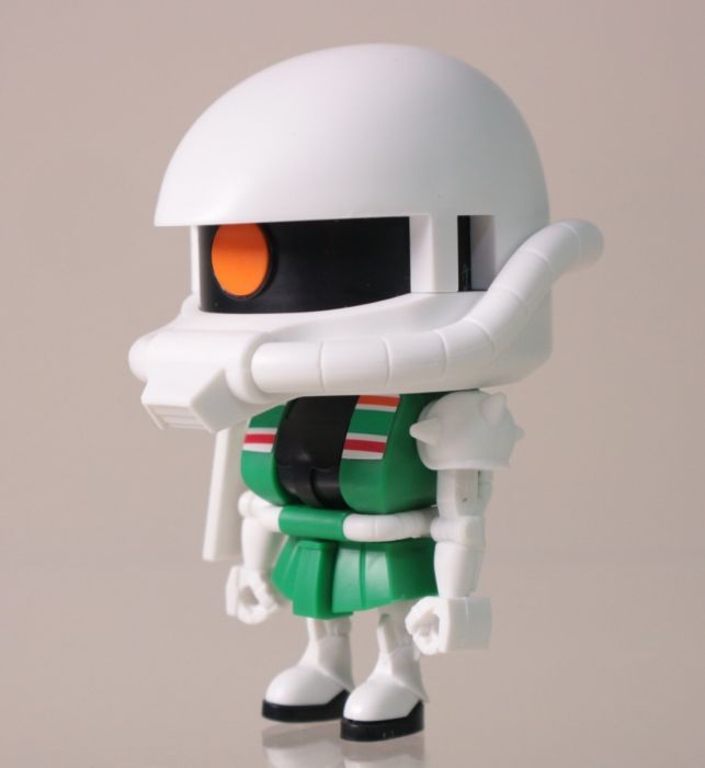Mobile Suit Gundam Zakupla-kun 1:1 Scale Model Kit [7-Eleven Limited Color]