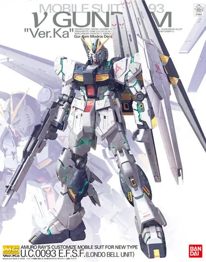 Mobile Suit Gundam: Char's Counterattack Nu Gundam Ver. Ka Master Grade 1:100 Scale Model Kit