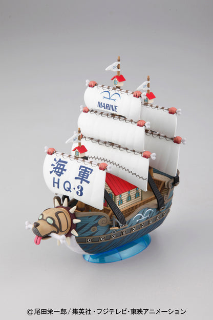 One Piece Garp's Marine Ship Grand Ship Collection Model Kit