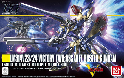 Mobile Suit Victory Gundam V2 Assault Buster Gundam High Grade 1:144 Scale Model Kit