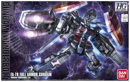 [PRE-ORDER] Mobile Suit Gundam Thunderbolt Full Armor Anime Color High Grade 1:144 Scale Model Kit