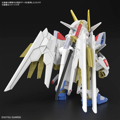 Mobile Suit Gundam SEED Freedom Mighty Strike Freedom Gundam SD Gundam Cross Silhouette Model Kit