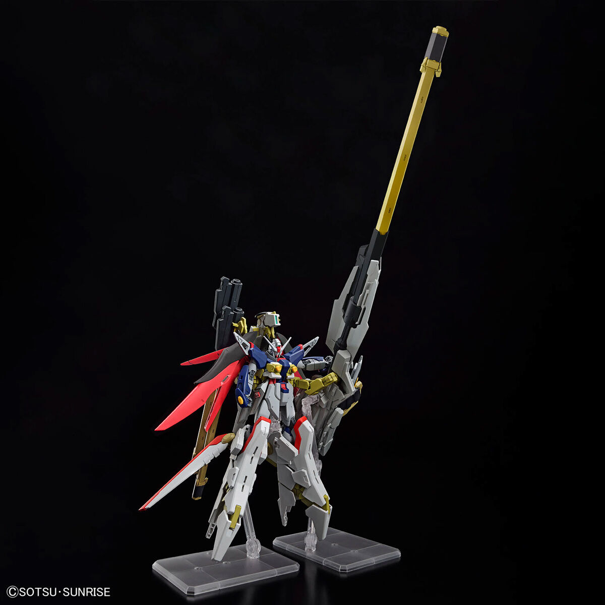 Mobile Suit Gundam Seed Freedom Destiny Gundam Spec II and Zeus Silhouette High Grade 1:144 Scale Model Kit