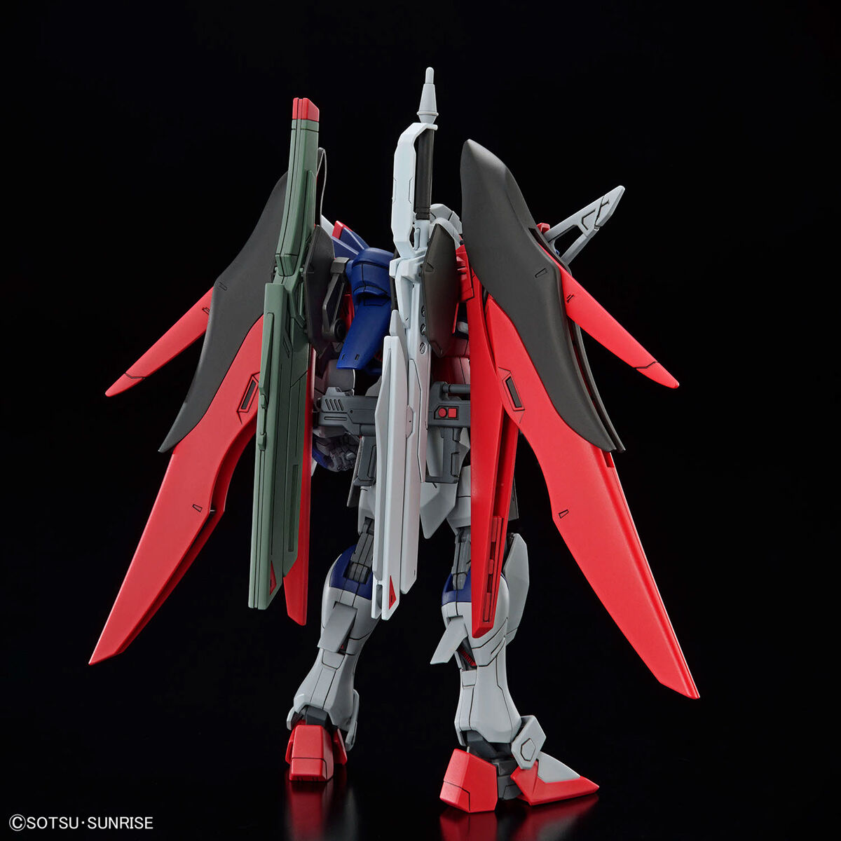 Mobile Suit Gundam Seed Freedom Destiny Gundam Spec II and Zeus Silhouette High Grade 1:144 Scale Model Kit