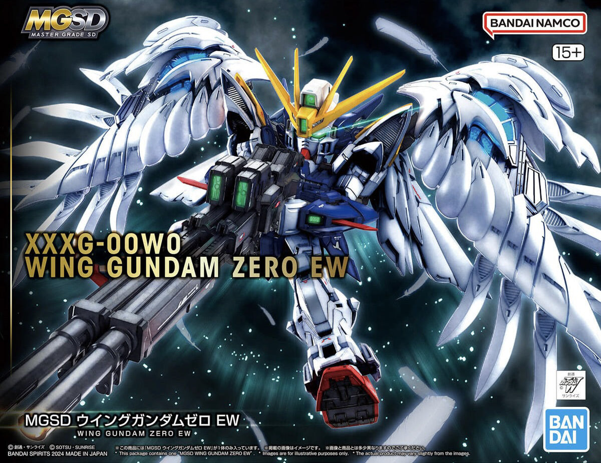 [PRE-ORDER] Mobile Suit Gundam Wing: Endless Waltz Wing Gundam Zero EW Master Grade SD MGSD Model Kit