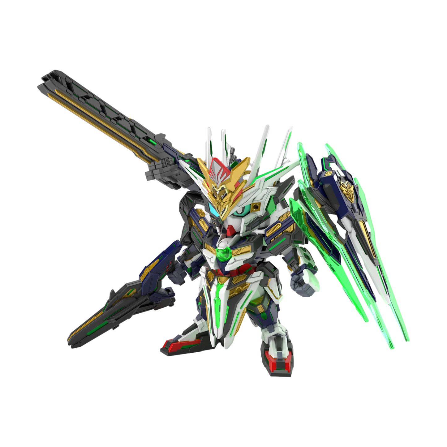 SD Gundam World Heroes Captain Qan[T] GF Model Kit