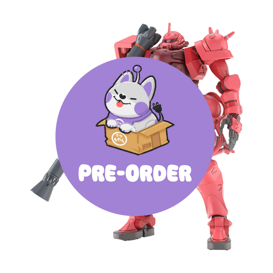 [PRE-ORDER] Mobile Suit Gundam GQuuuuuuX Char's Zaku High Grade 1:144 Scale Model Kit