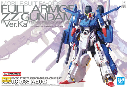 Mobile Suit Gundam ZZ Full Armor ZZ Gundam Ver. Ka Master Grade 1:100 Scale Model Kit