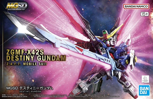 Mobile Suit Gundam SEED Destiny Destiny Gundam Master Grade SD MGSD Model Kit