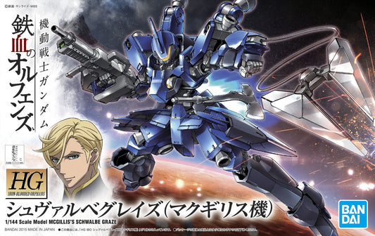 Mobile Suit Gundam: Iron-Blooded Orphans McGillis Schwalbe Graze High Grade 1:144 Scale Model Kit