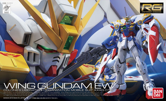 Mobile Suit Gundam Wing: Endless Waltz Wing Gundam Real Grade 1:144 Scale Model Kit