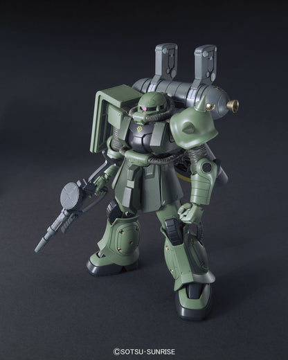 Mobile Suit Gundam Thunderbolt Zaku II and Big Gun Set (Anime Version) High Grade 1:144 Scale Model Kit