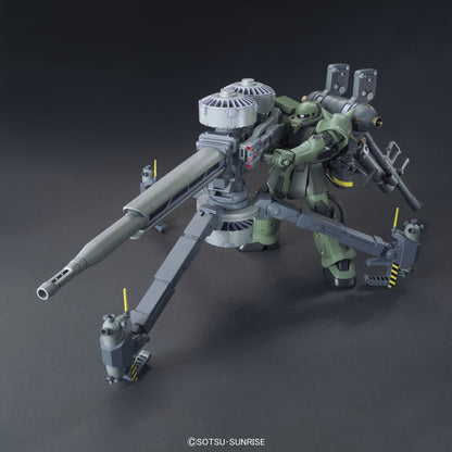 Mobile Suit Gundam Thunderbolt Zaku II and Big Gun Set (Anime Version) High Grade 1:144 Scale Model Kit