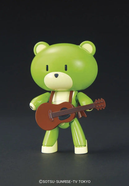 [DAMAGED BOX A1] Gundam Build Fighters Try High Grade Petit'gguy Surfgreen & Guitar Model Kit