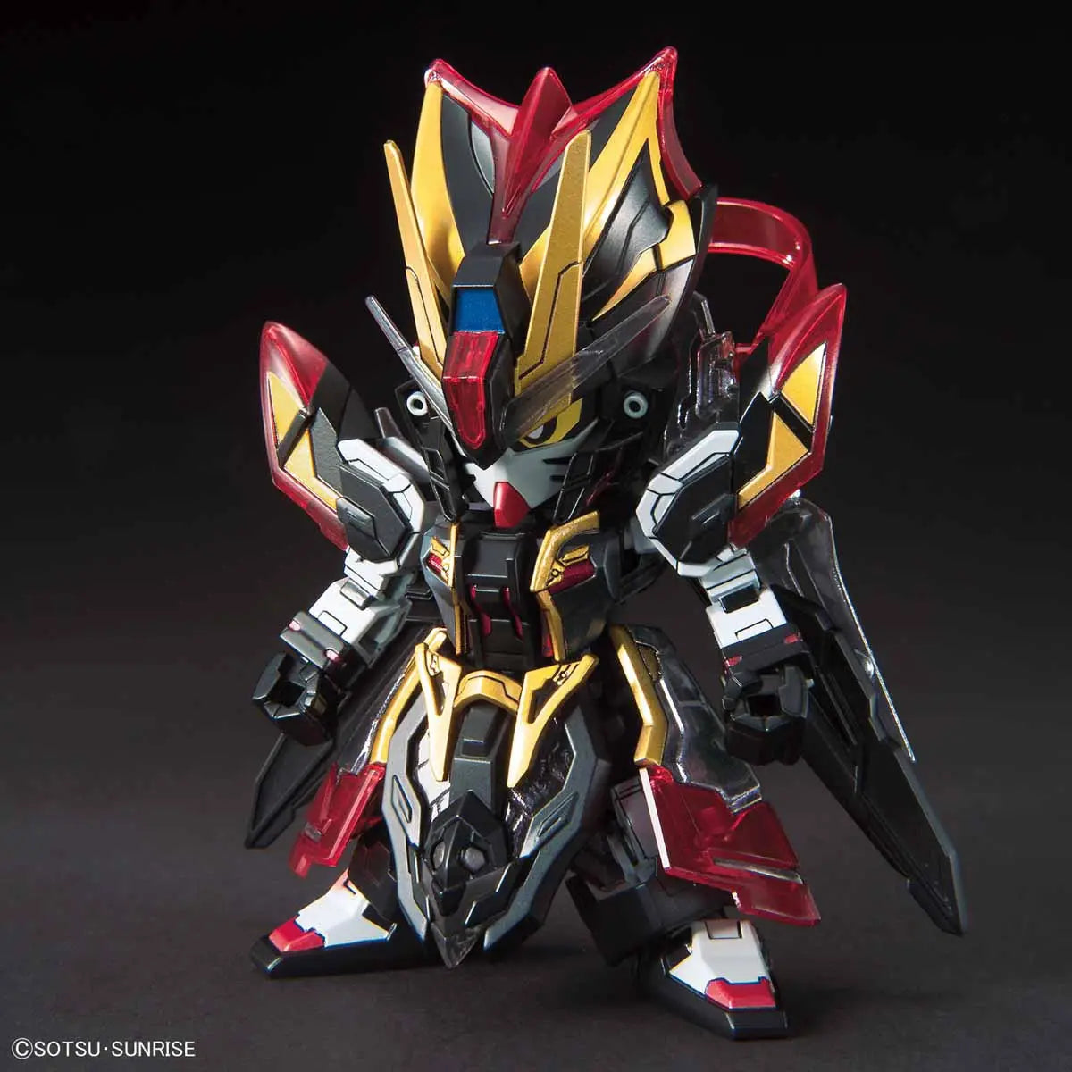 SD Gundam World Sangoku Soketsuden Heroes Xun Yu Strike Noir Model Kit