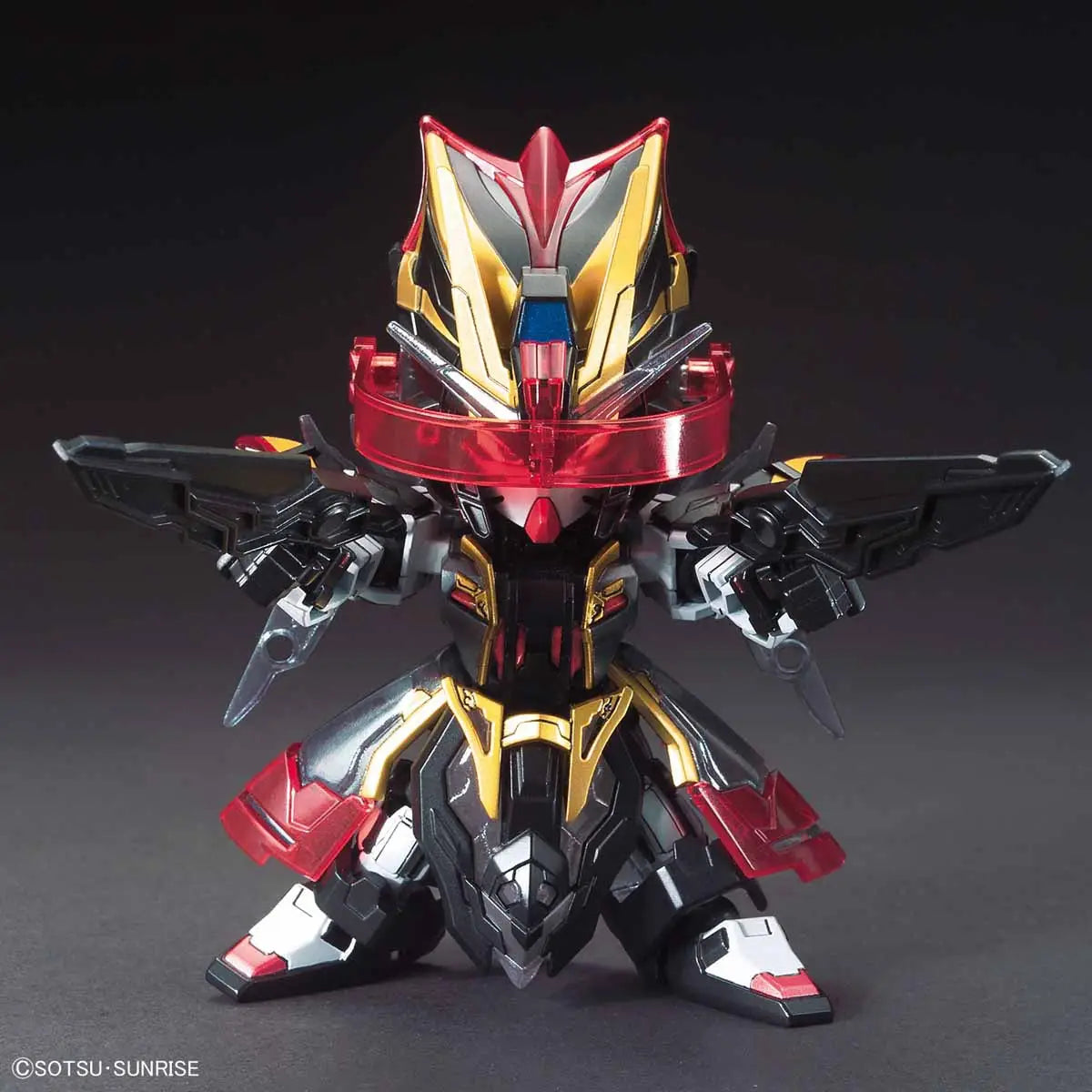 SD Gundam World Sangoku Soketsuden Heroes Xun Yu Strike Noir Model Kit