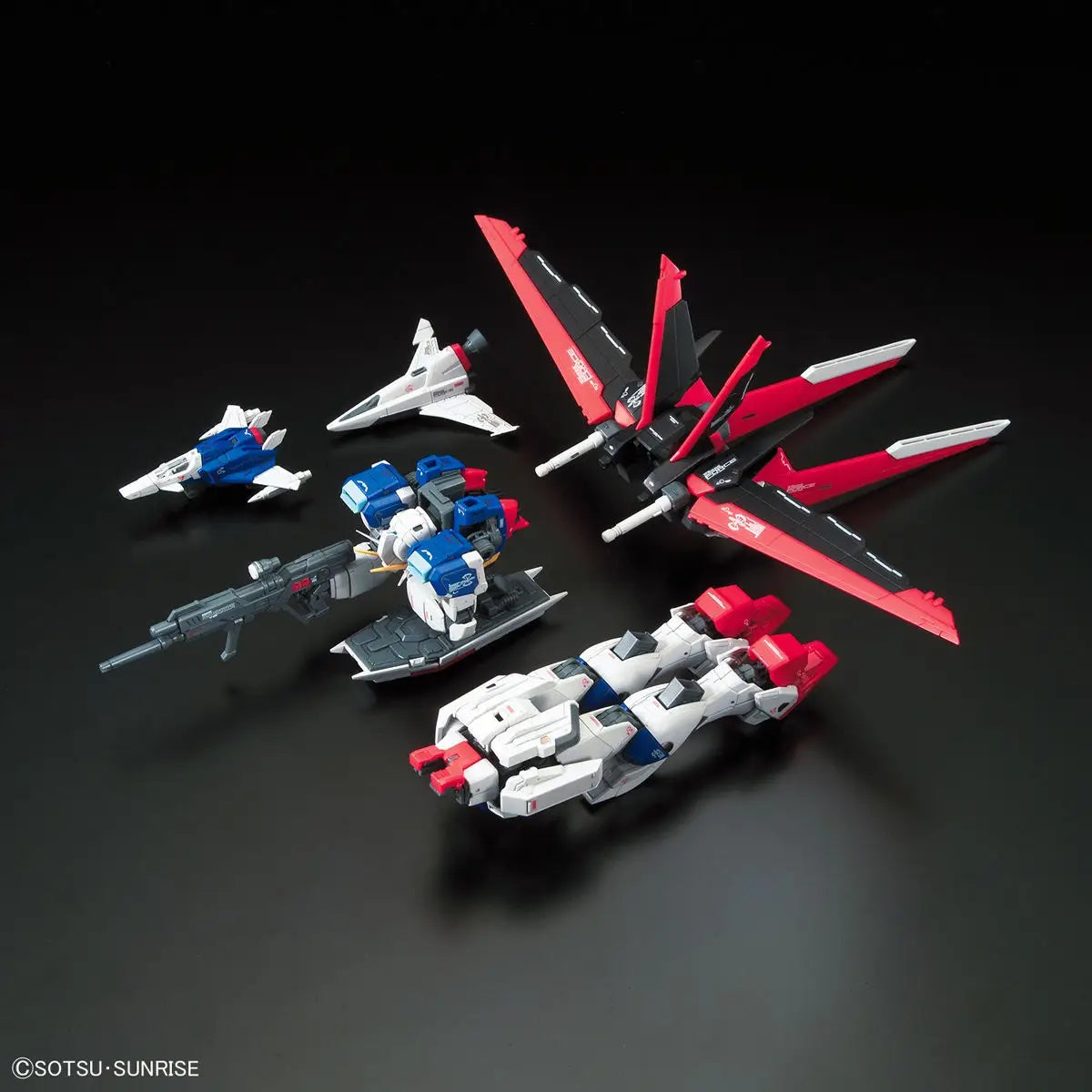 Mobile Suit Gundam Seed Destiny Force Impulse Gundam Real Grade 1:144 Scale Model Kit