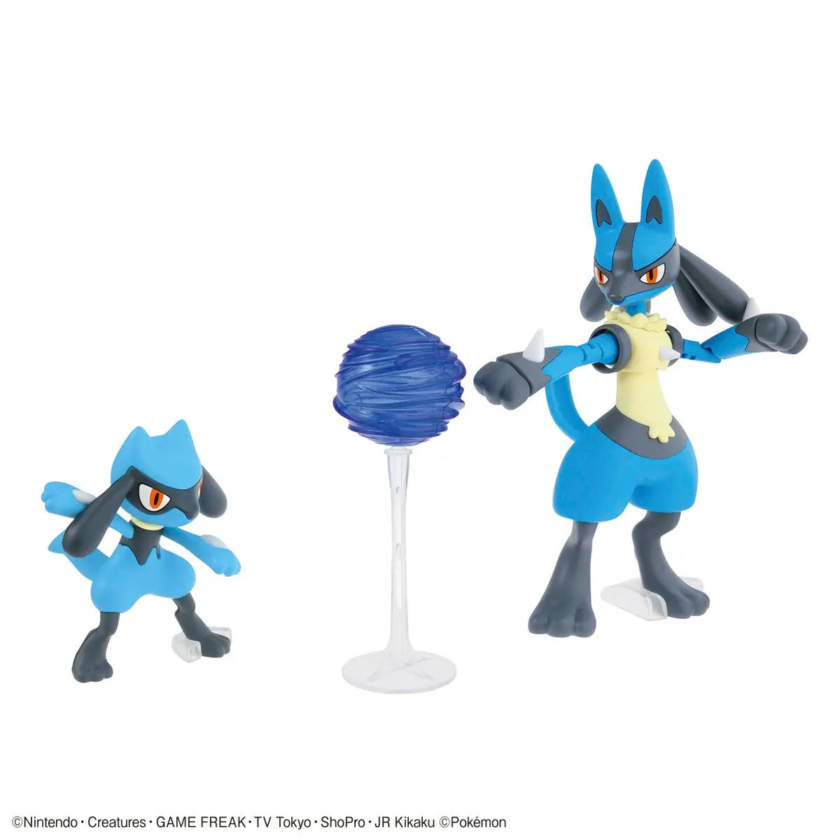 Pokemon Riolu & Lucario Model Kit