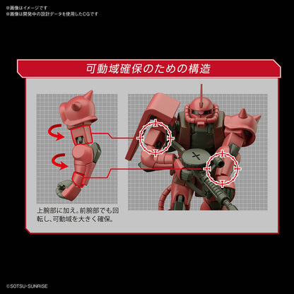 Mobile Suit Gundam MS-06S Char's Zaku II High Grade 1:144 Scale Model Kit