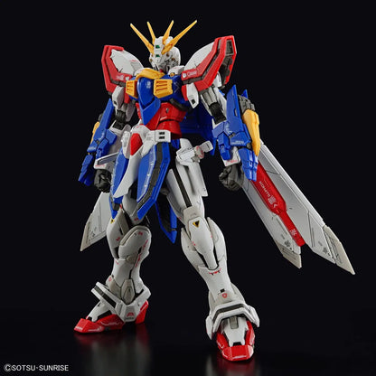 Mobile Fighter G Gundam God Gundam Real Grade 1:144 Scale Model Kit