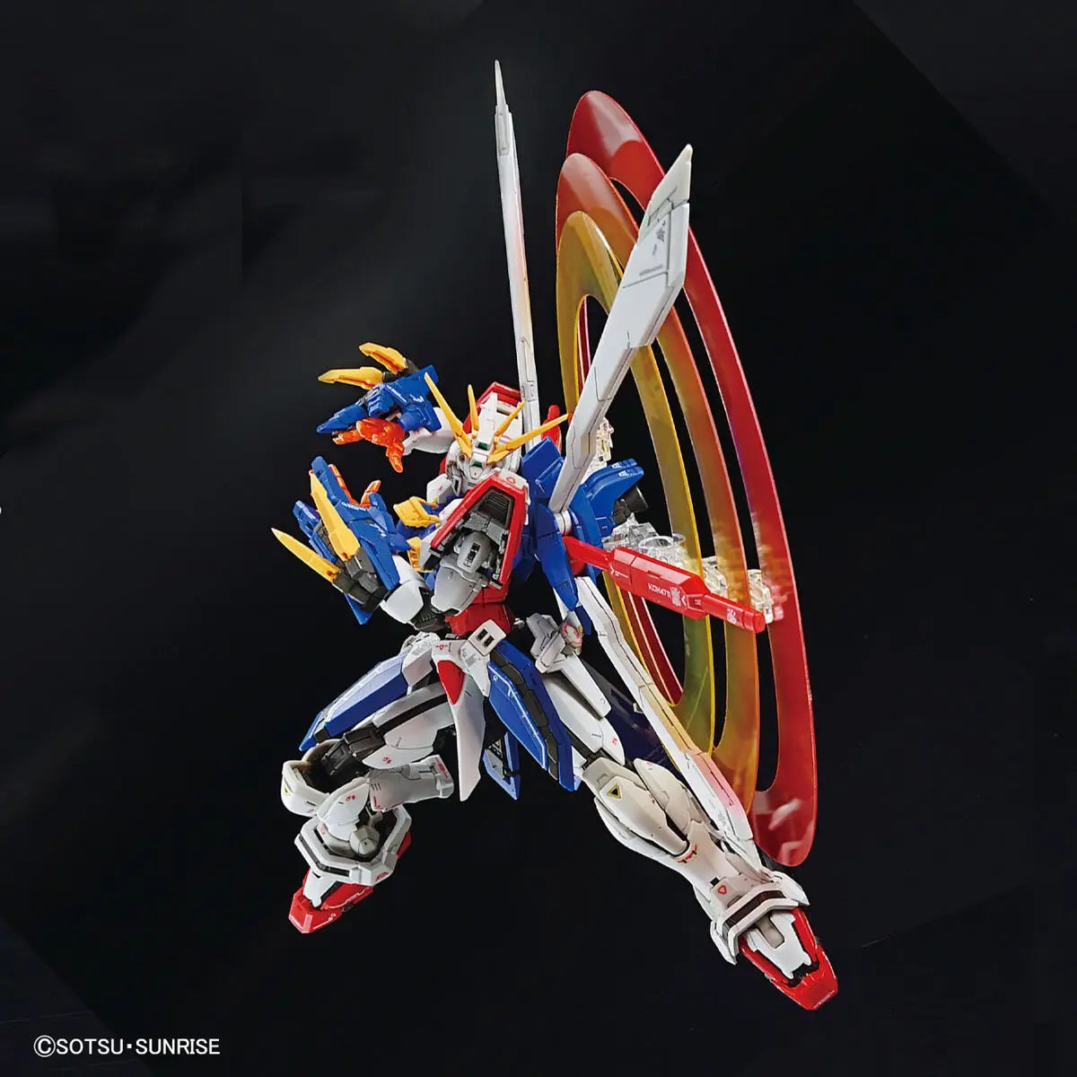 Mobile Fighter G Gundam God Gundam Real Grade 1:144 Scale Model Kit