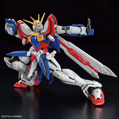 Mobile Fighter G Gundam God Gundam Real Grade 1:144 Scale Model Kit