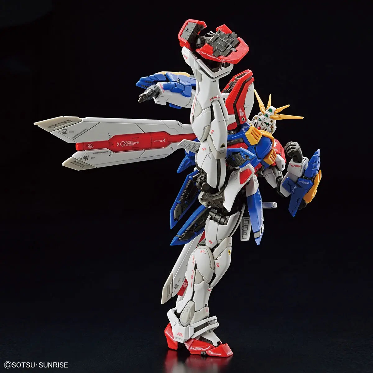 Mobile Fighter G Gundam God Gundam Real Grade 1:144 Scale Model Kit