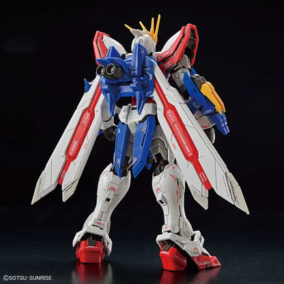 Mobile Fighter G Gundam God Gundam Real Grade 1:144 Scale Model Kit